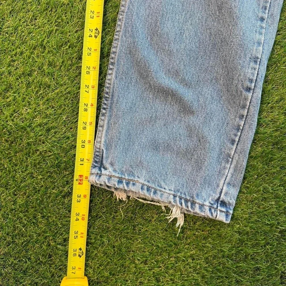 Levi's 505 Regular Fit Light Wash Blue Jeans 34x32